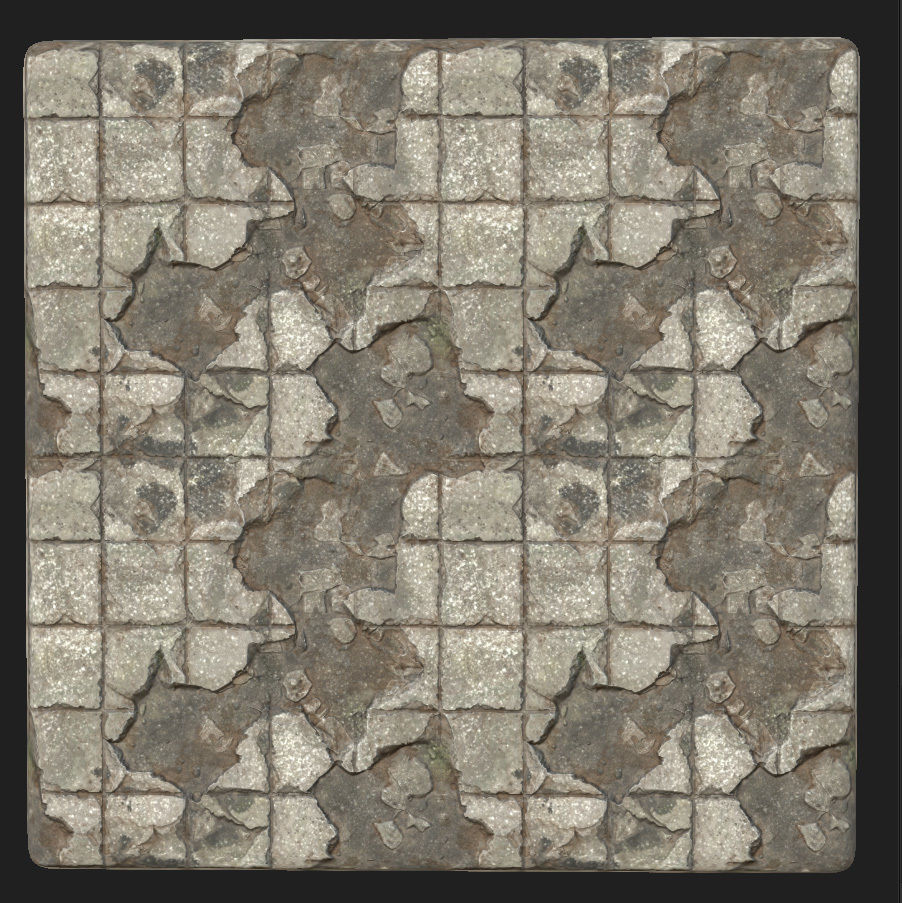 Stone Floor Tiles Texture_2