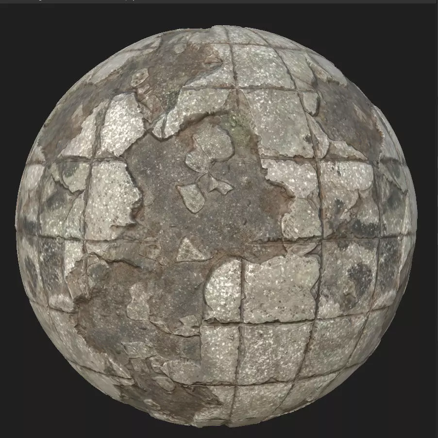 Stone Floor Tiles Texture_0