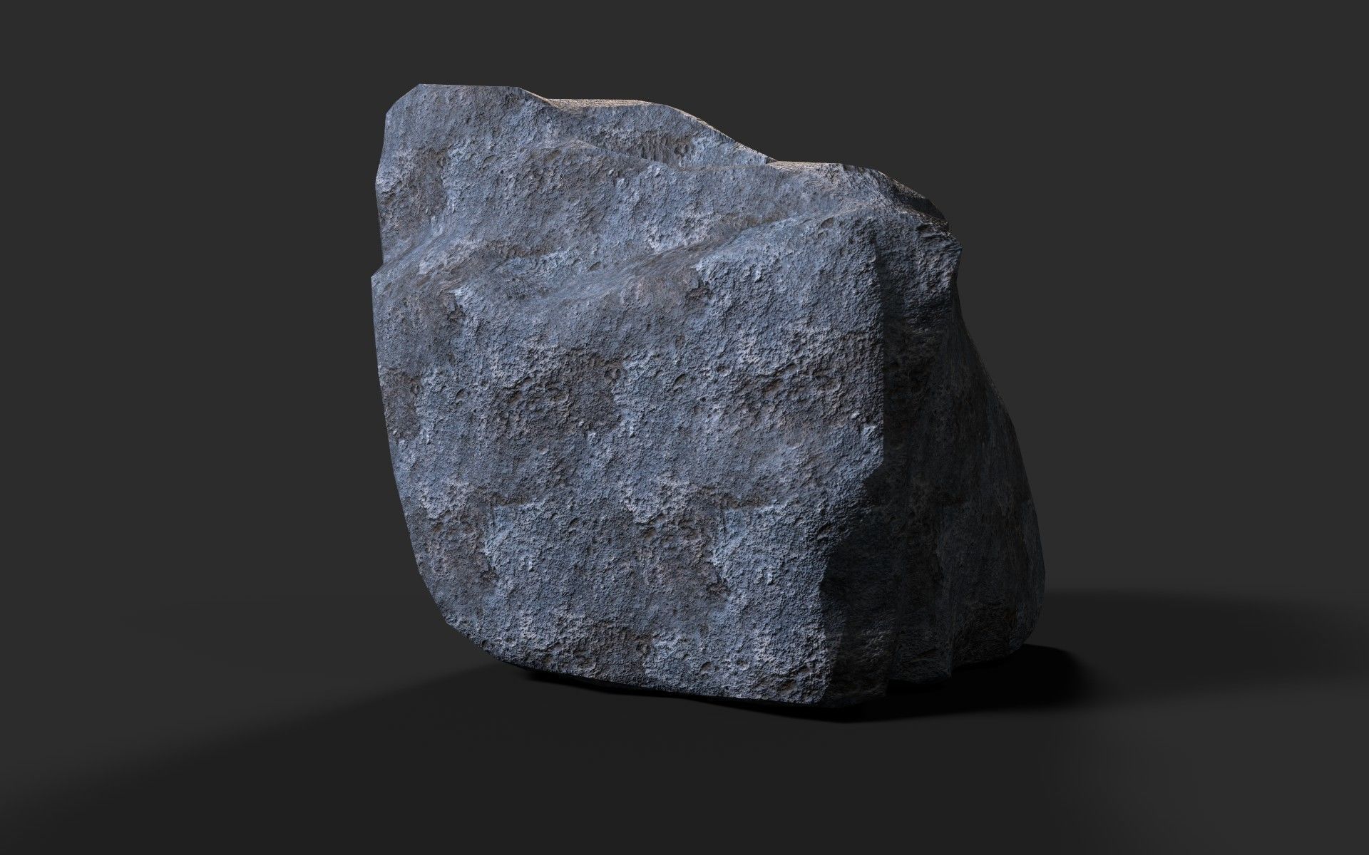 Rock Collection 001 Low-poly 3D model_5