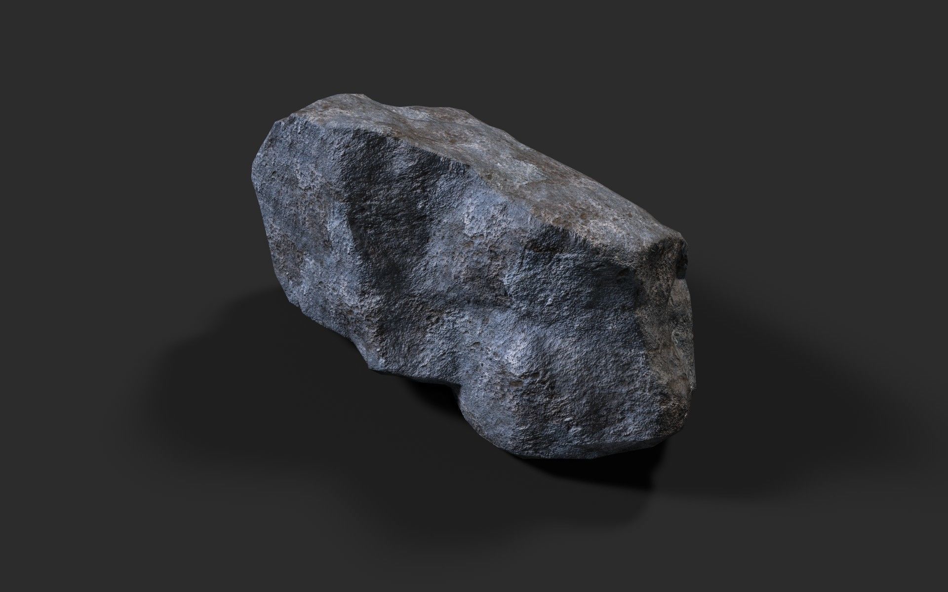 Rock Collection 001 Low-poly 3D model_28