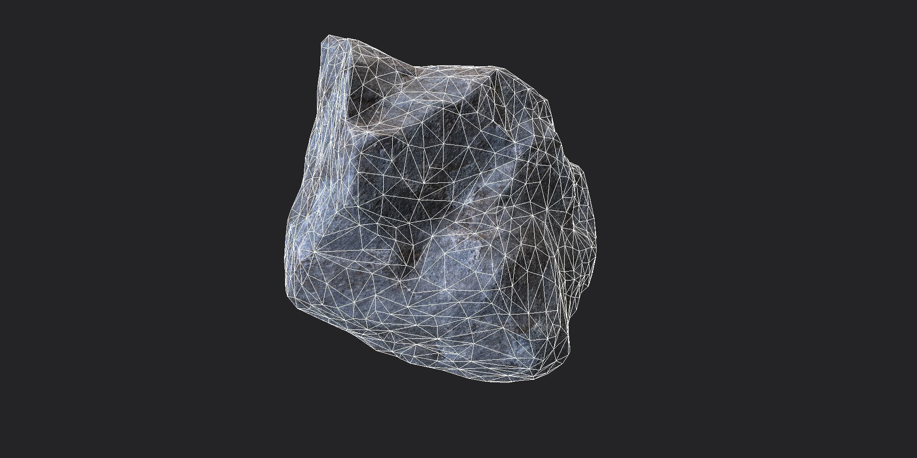 Rock Collection 001 Low-poly 3D model_21