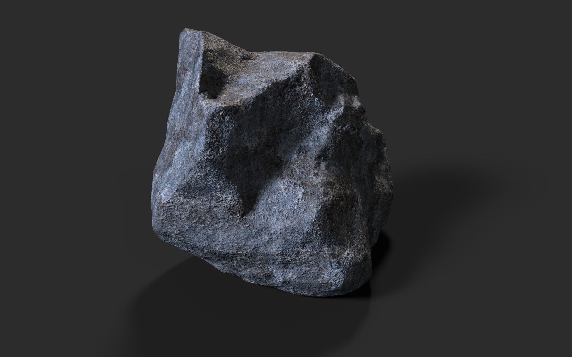Rock Collection 001 Low-poly 3D model_20