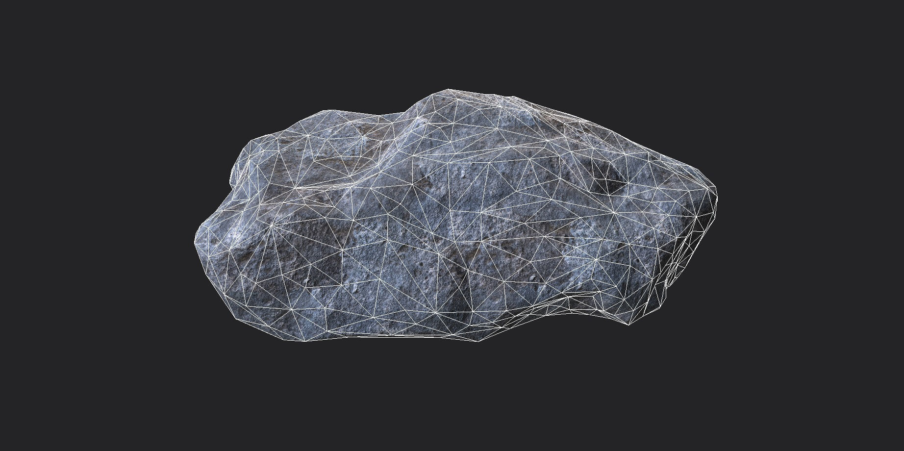 Rock Collection 001 Low-poly 3D model_27