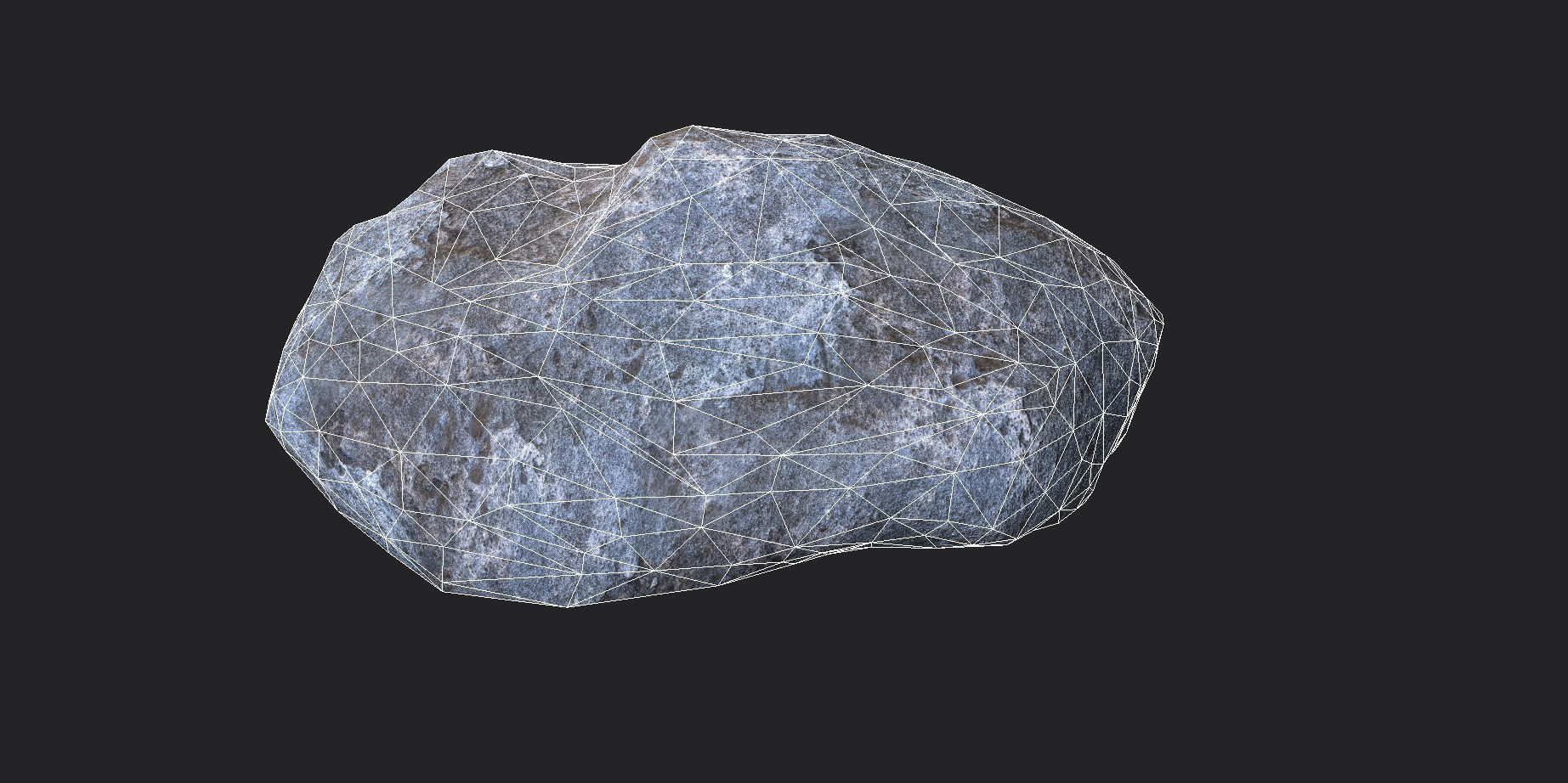 Rock Collection 001 Low-poly 3D model_2