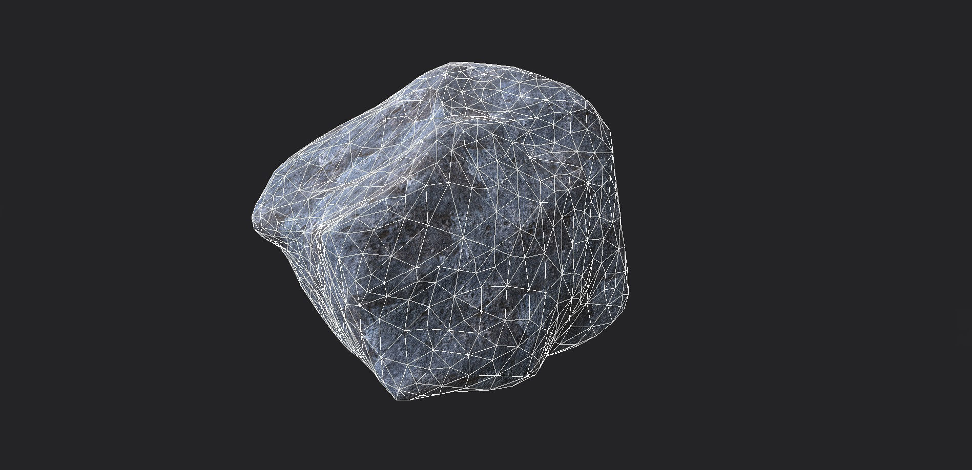 Rock Collection 001 Low-poly 3D model_16