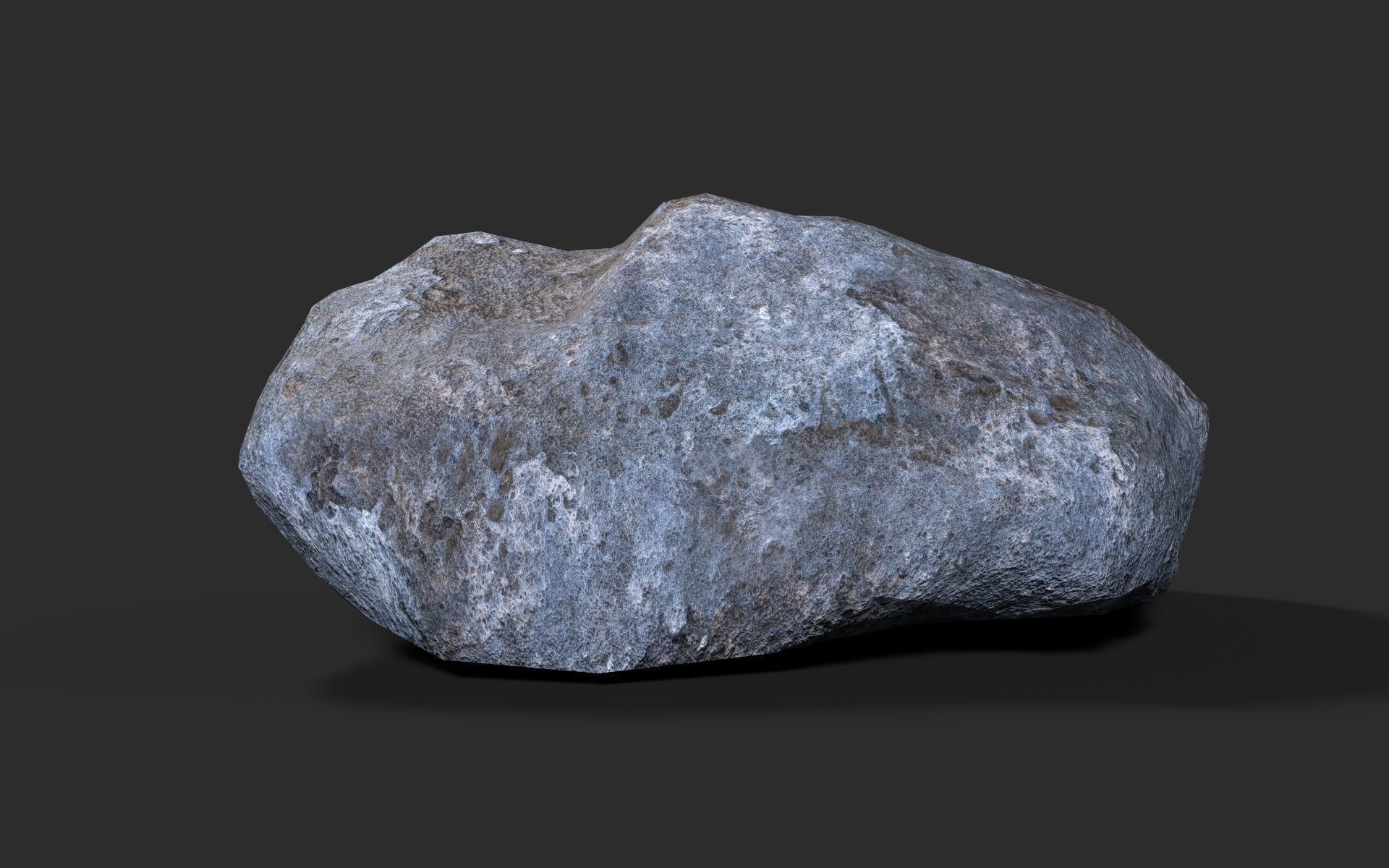 Rock Collection 001 Low-poly 3D model_1