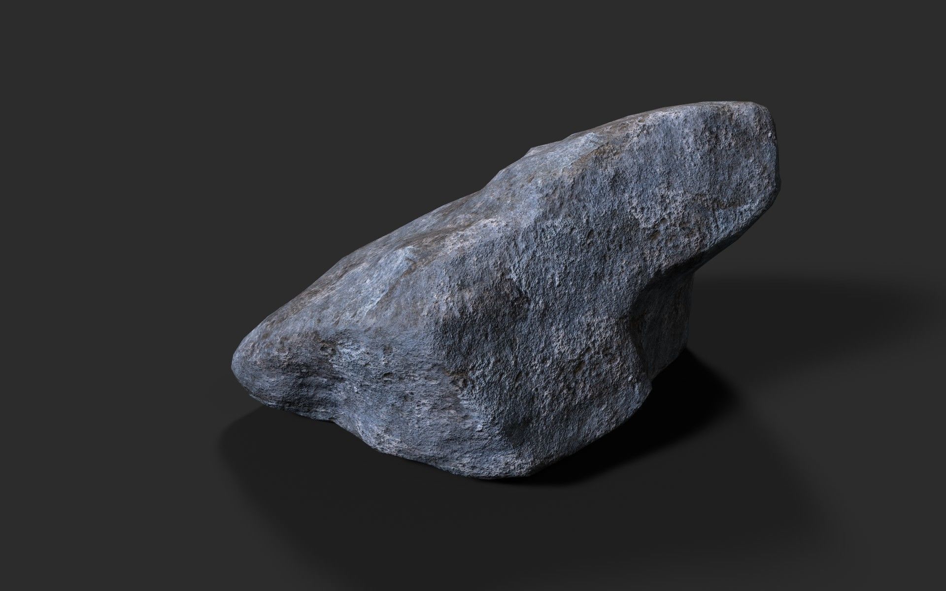 Rock Collection 001 Low-poly 3D model_13