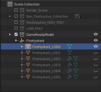 Fire Hydrant Game Ready Model Low-poly 3D model_22