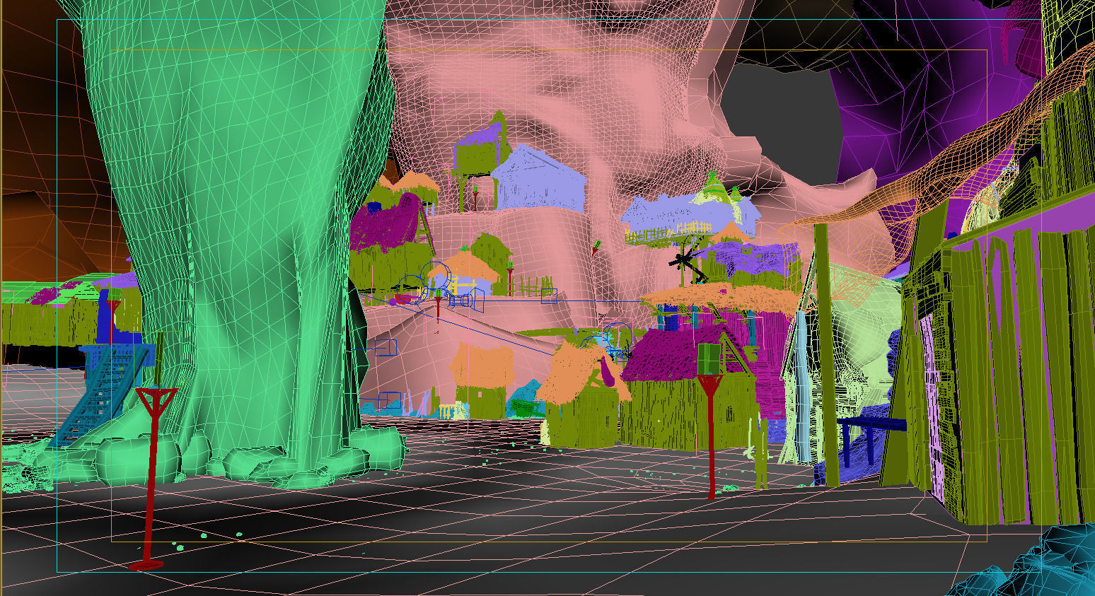 Complex Cave T 01  3D model_8