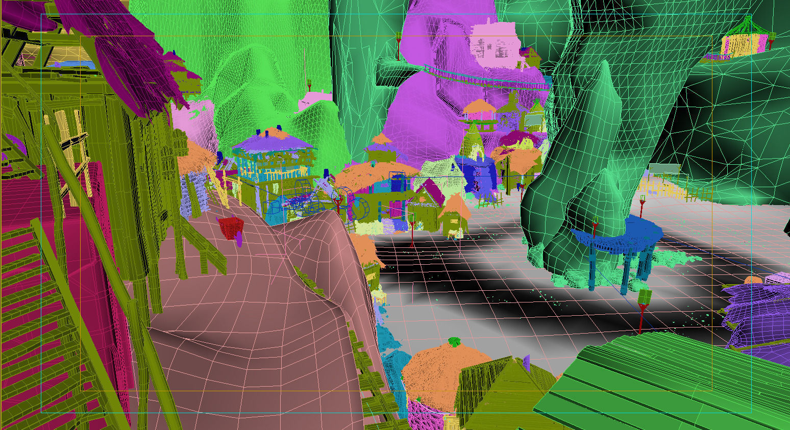 Complex Cave T 01  3D model_6