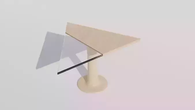 Table triangular