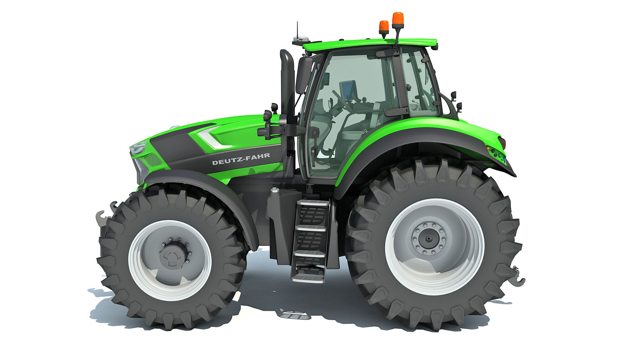 Deutz Fahr Tractor 3D model_2