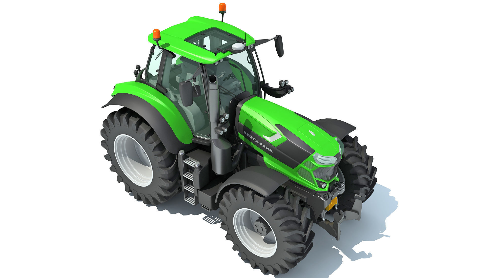 Deutz Fahr Tractor 3D model_9