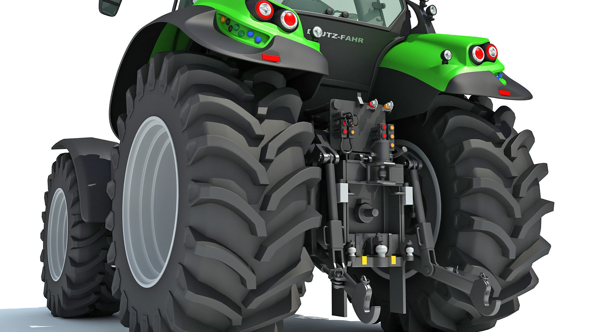 Deutz Fahr Tractor 3D model_13
