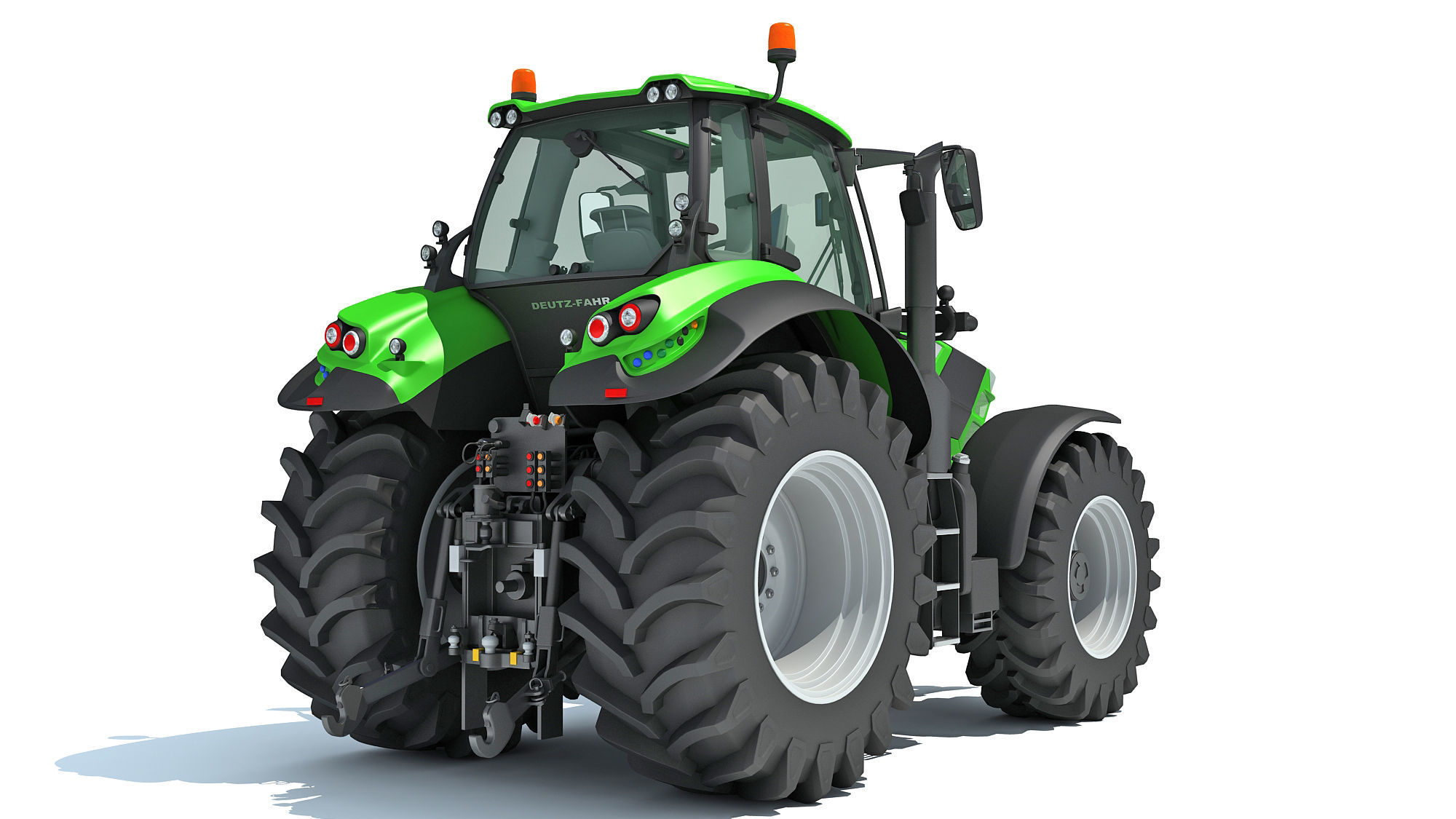 Deutz Fahr Tractor 3D model_5