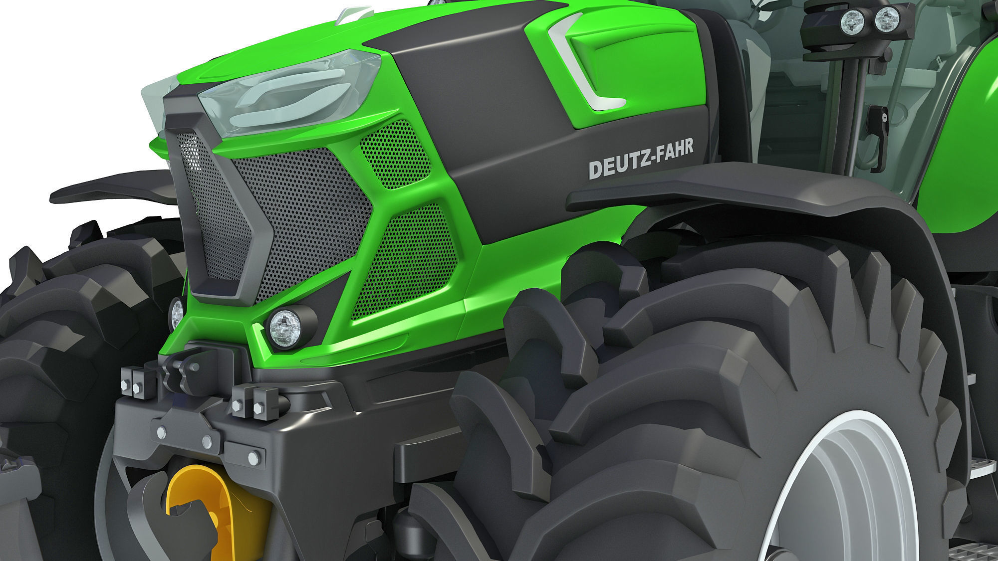 Deutz Fahr Tractor 3D model_11