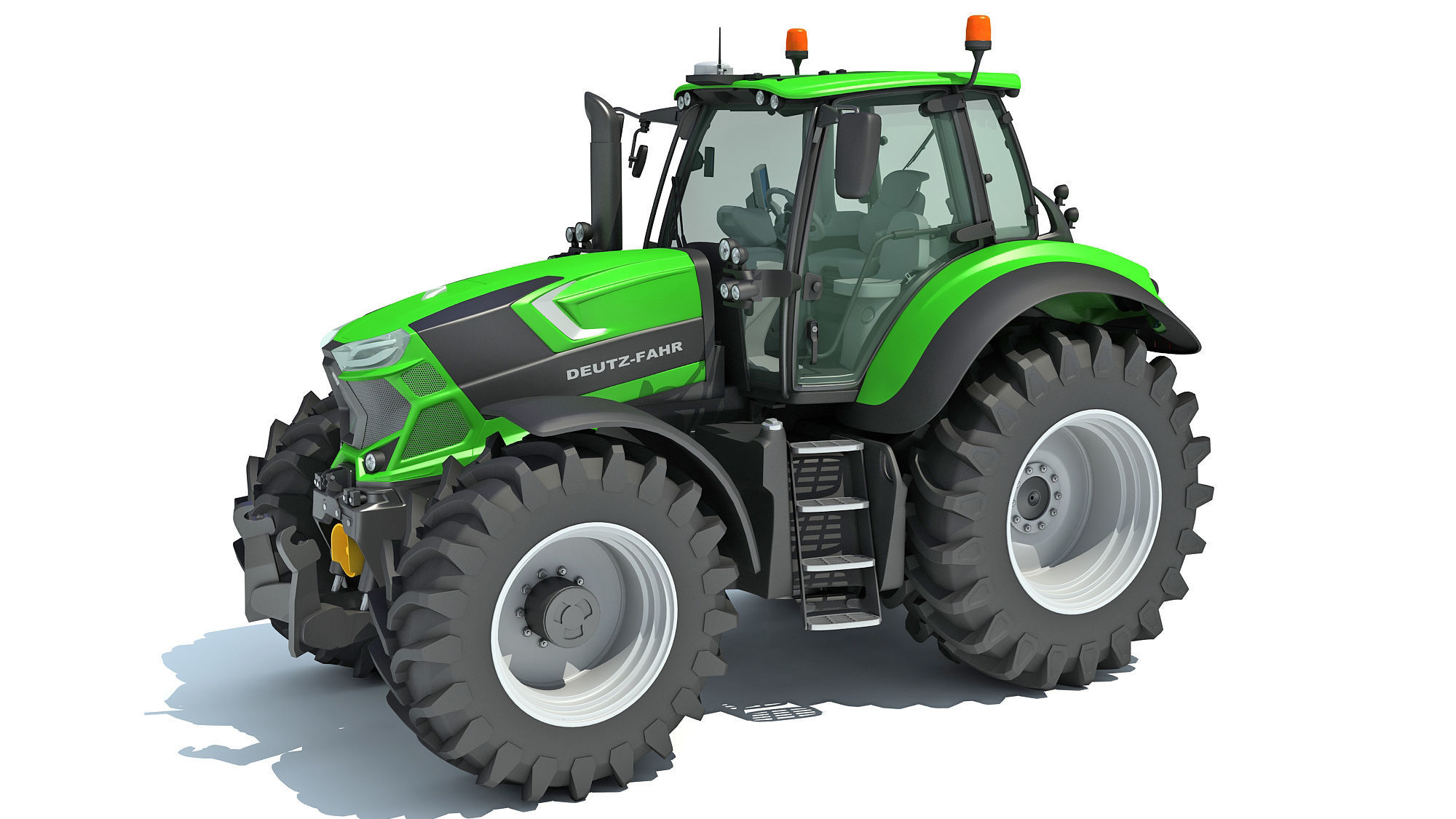 Deutz Fahr Tractor 3D model_1