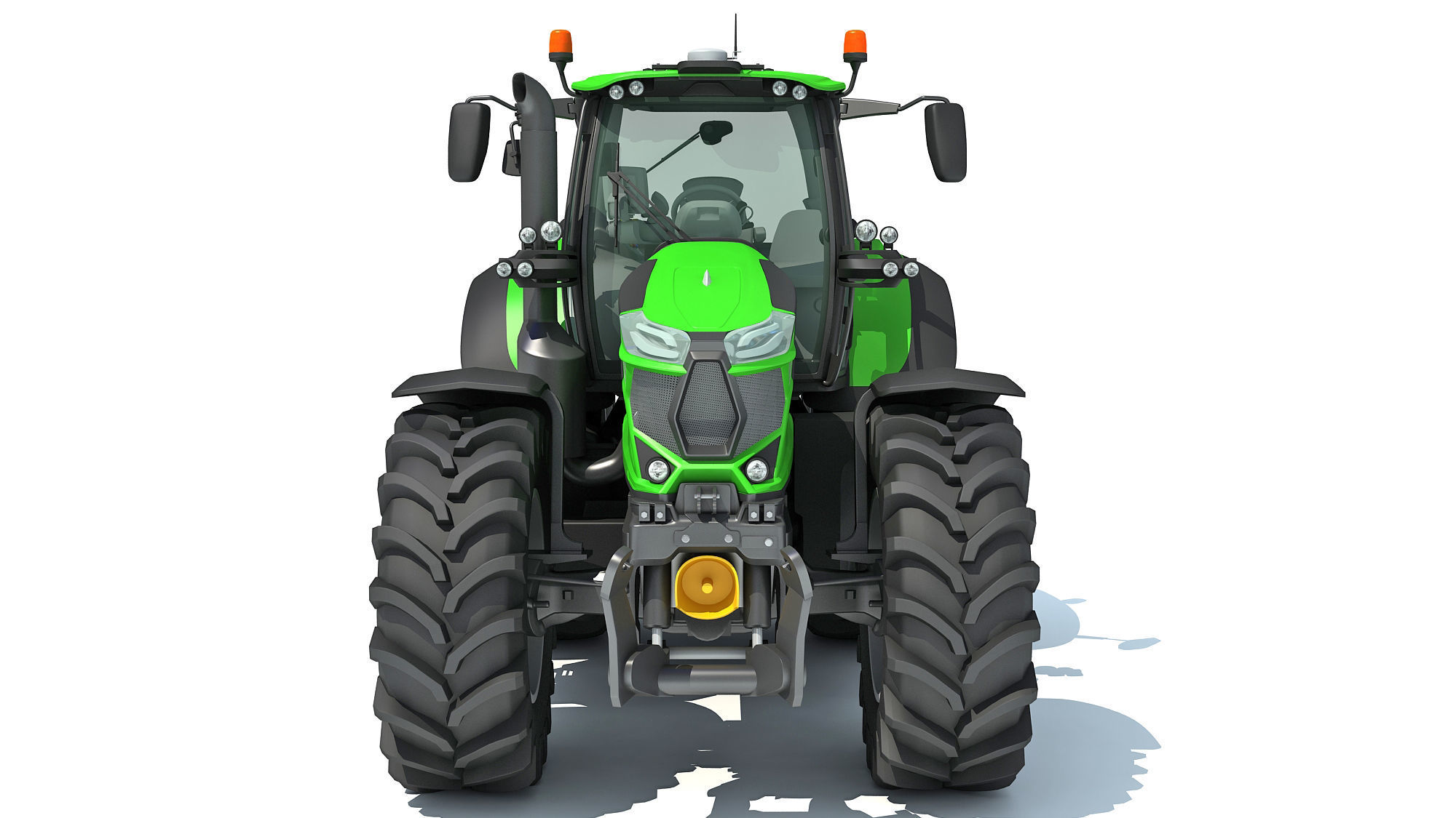 Deutz Fahr Tractor 3D model_10