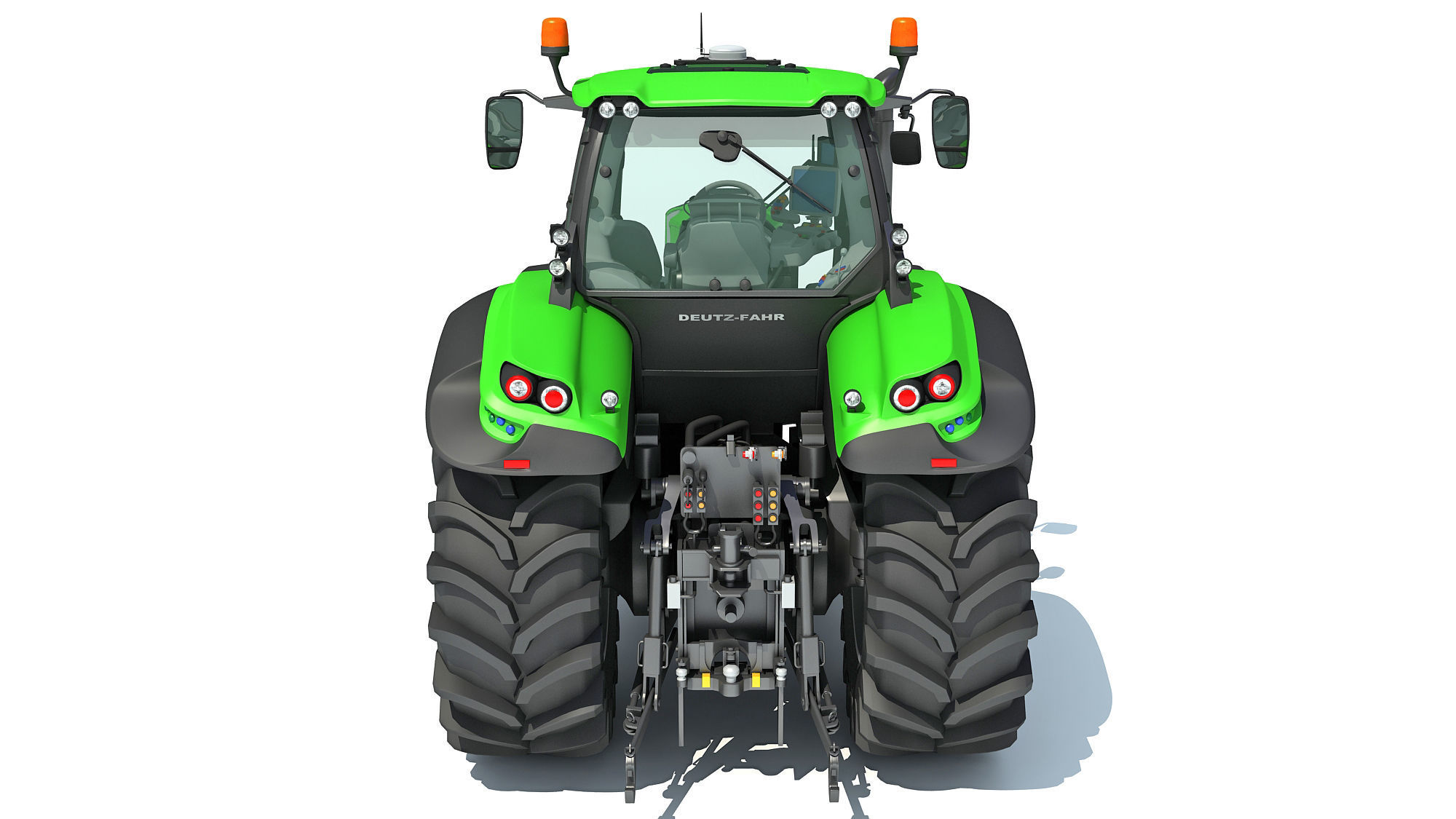Deutz Fahr Tractor 3D model_4
