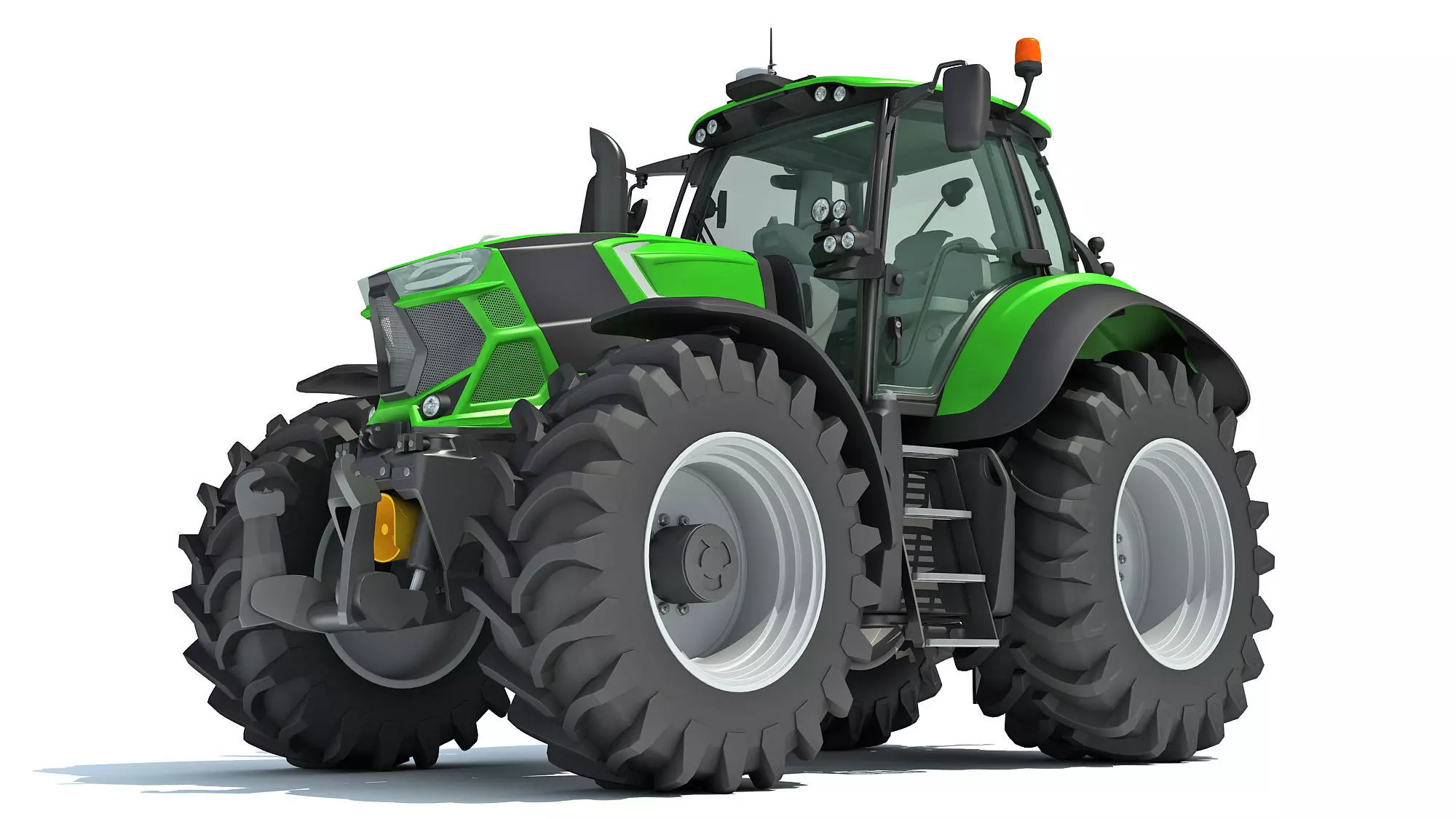 Deutz Fahr Tractor 3D model_0