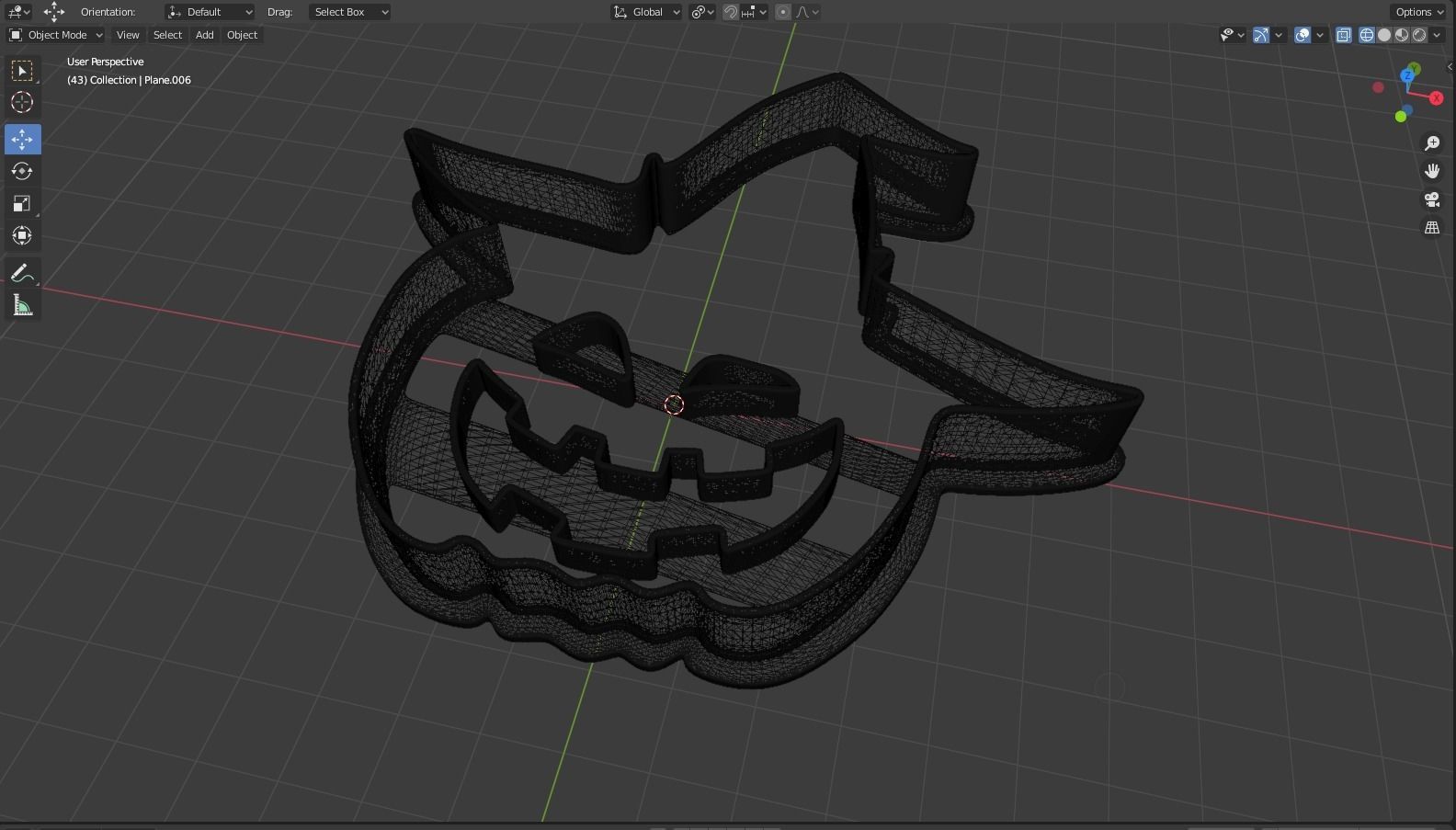 Halloween Cookie Cutter Set 3D print model_3
