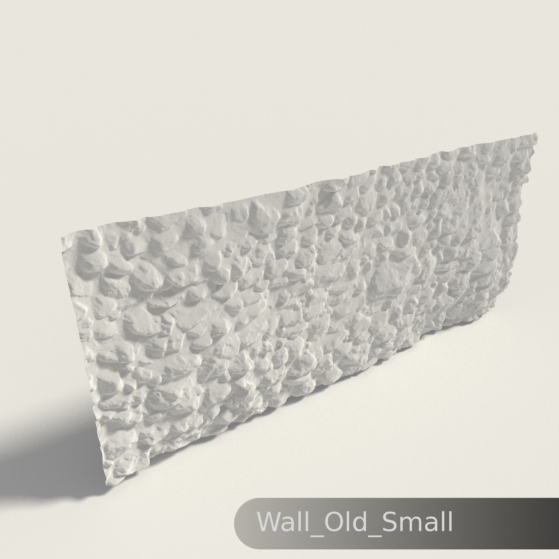 Scanned Wall Collection Pack 3D model_11