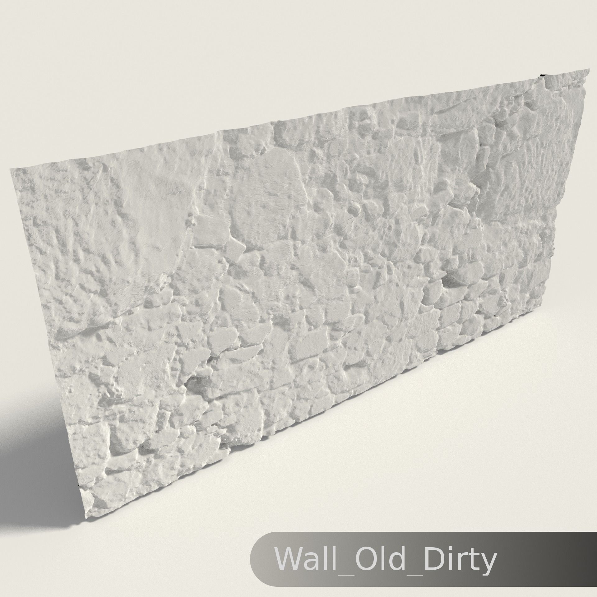 Scanned Wall Collection Pack 3D model_5