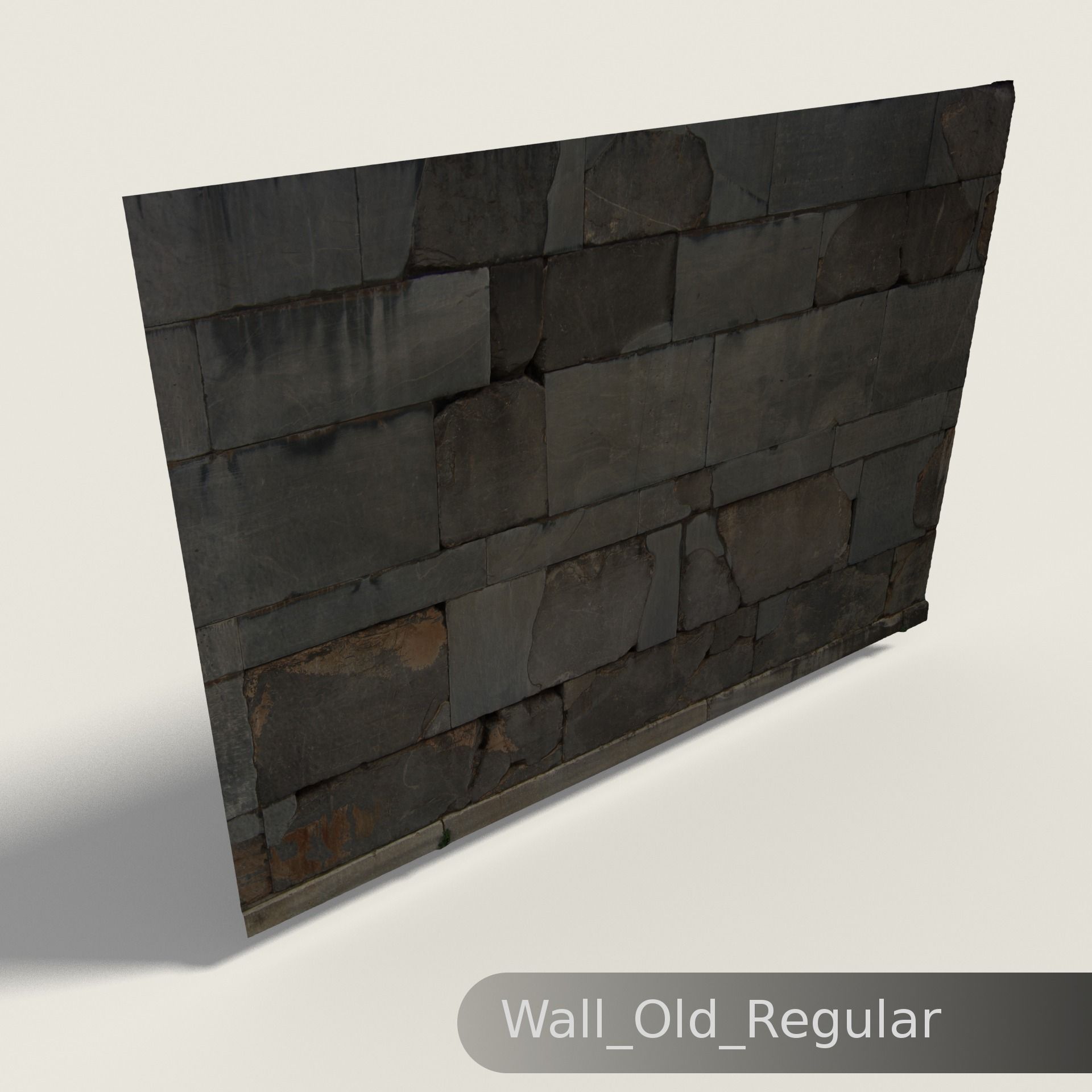 Scanned Wall Collection Pack 3D model_8