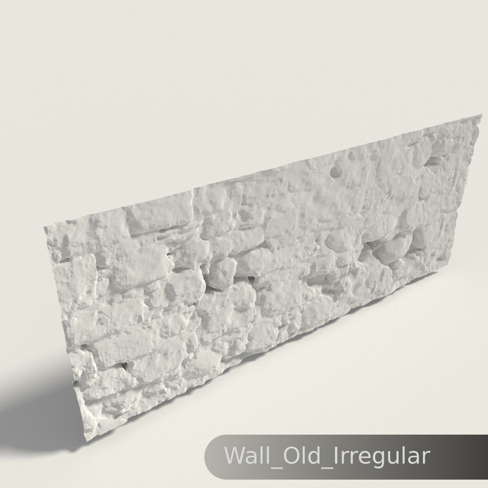 Scanned Wall Collection Pack 3D model_7