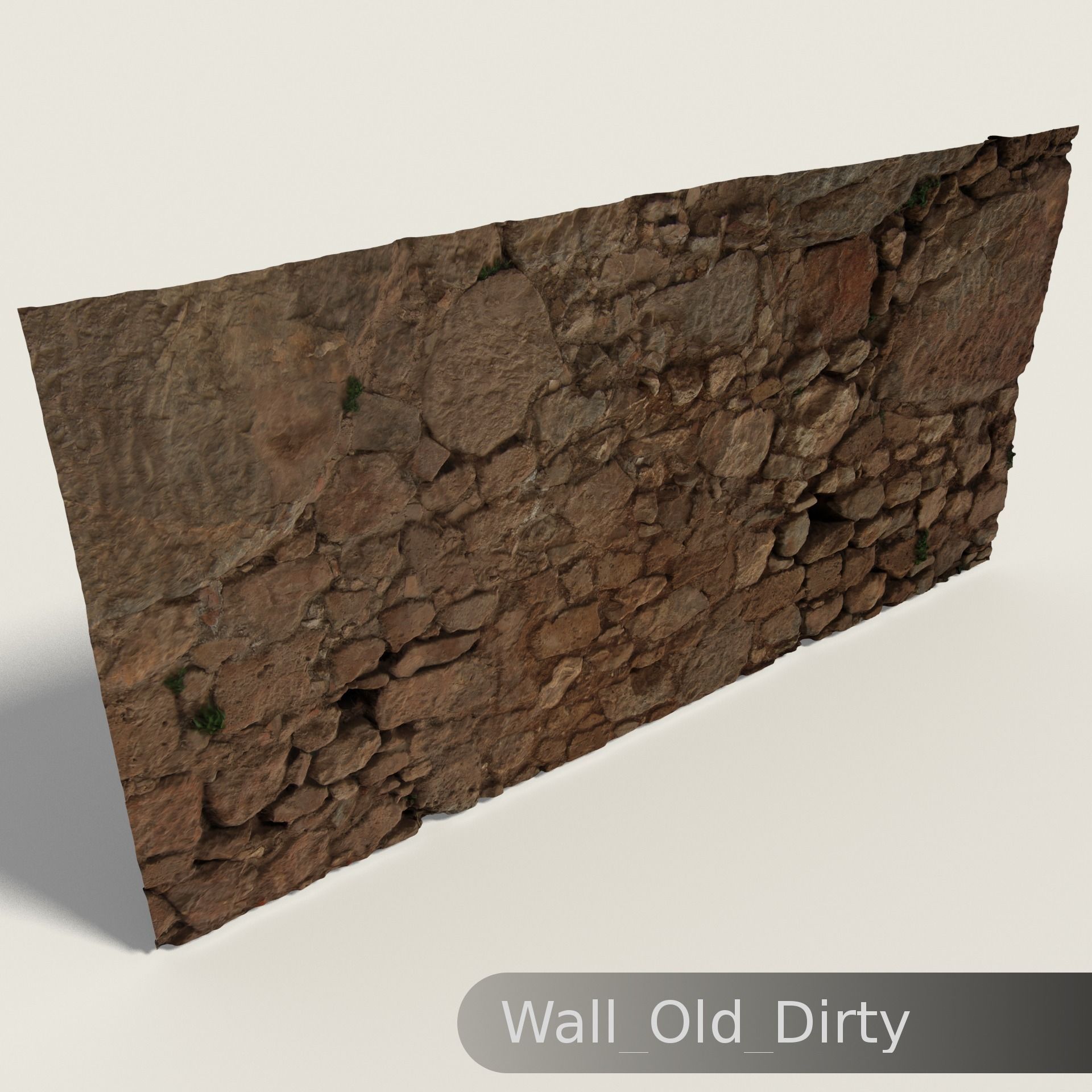 Scanned Wall Collection Pack 3D model_4