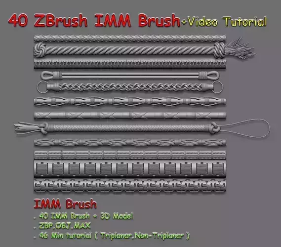 40 IMM Brush  Video Tutorial  