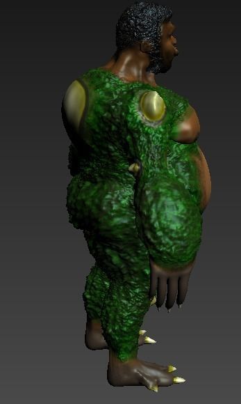 Mostro creature 3D model_1