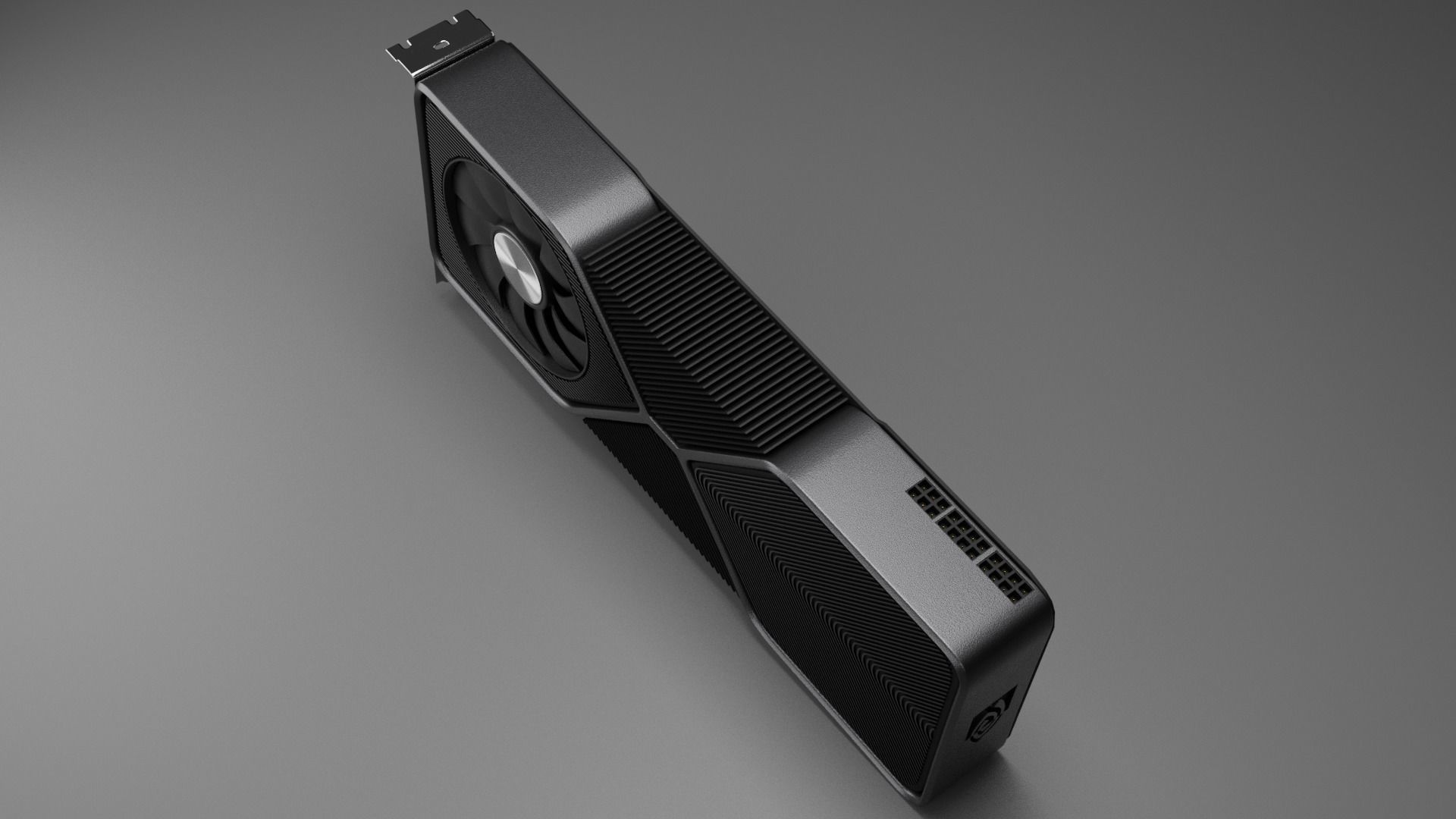 RTX 3080 3D Model Low-poly 3D model_3