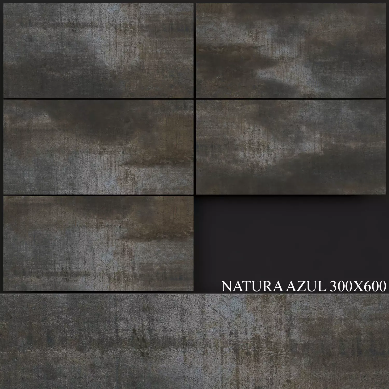 Keros Natura Azul 300x600 3D model_0