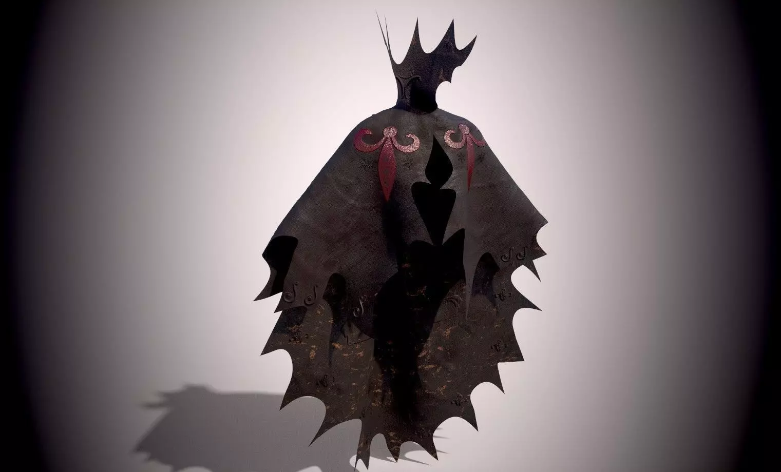 Vampire Bat Cape 3D model