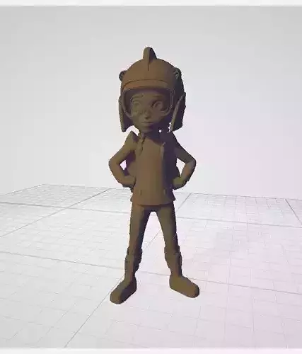 Rocketeer power ranger figure