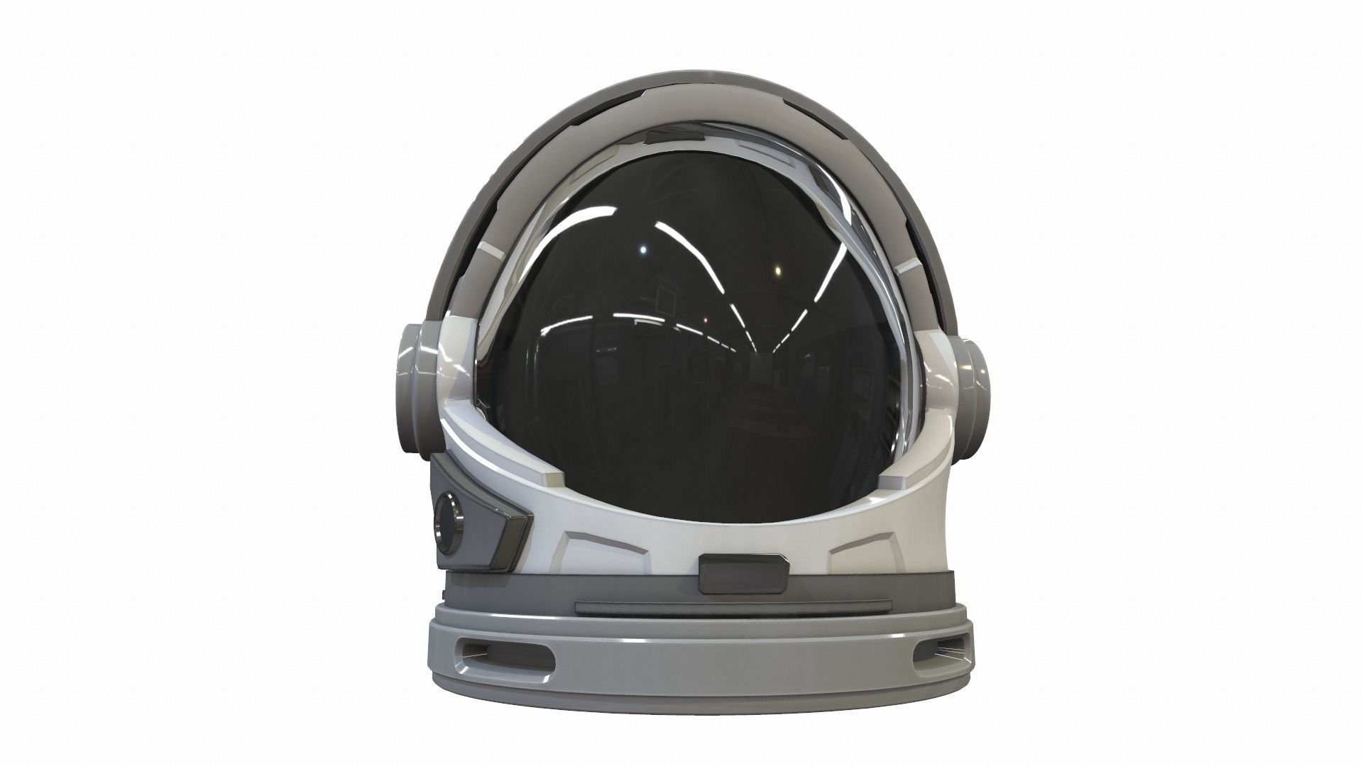 Astronaut space helmet sp-3 3D model_1