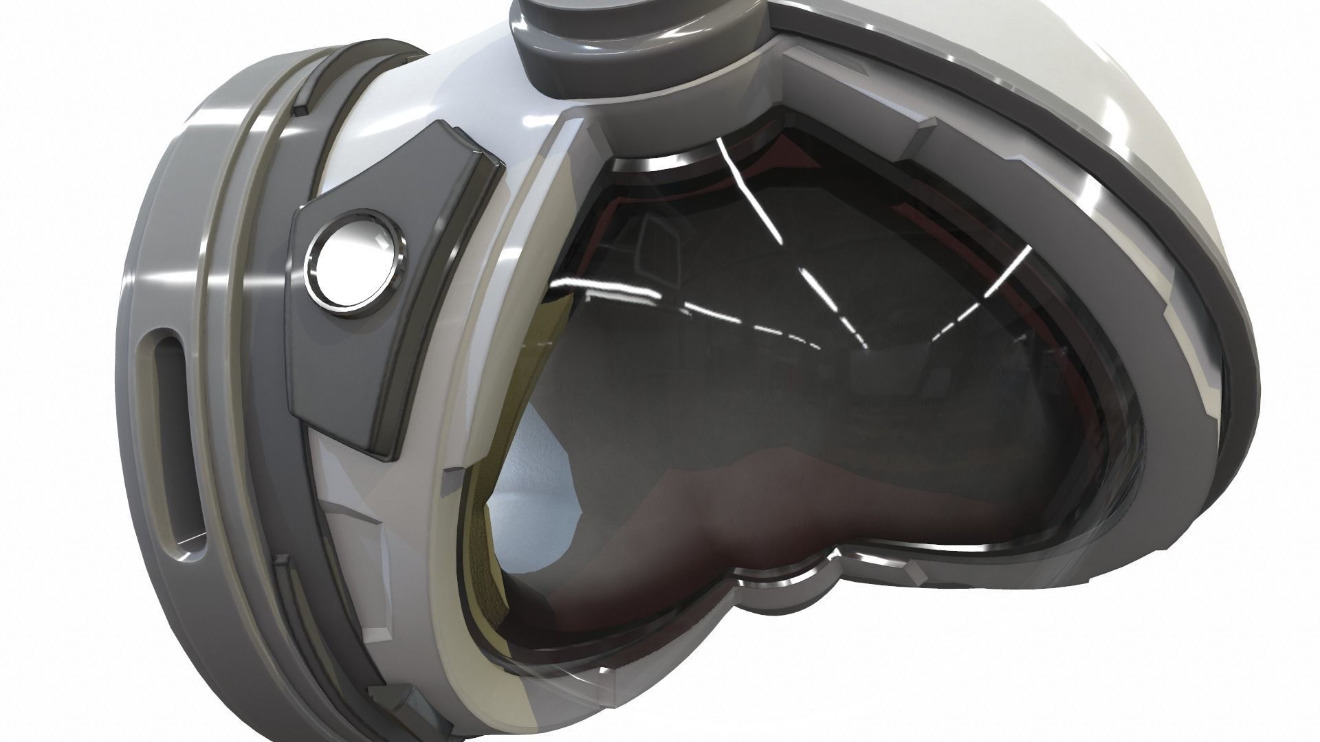 Astronaut space helmet sp-3 3D model_8
