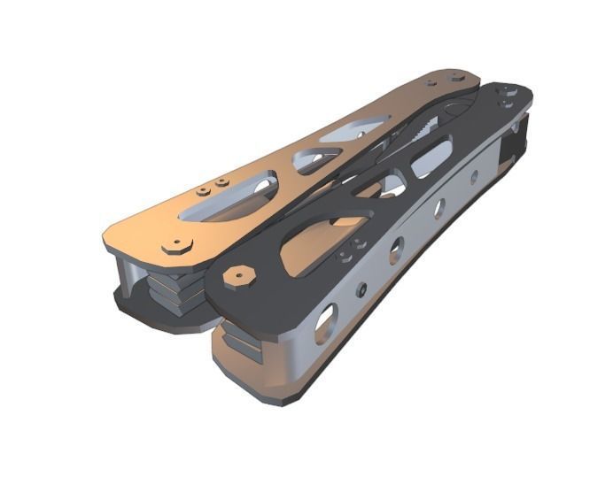 Multy Tool Low-poly 3D model_14