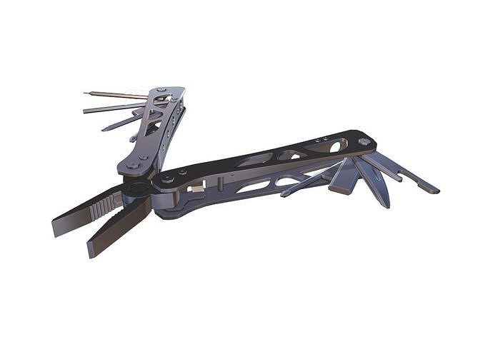 Multy Tool Low-poly 3D model