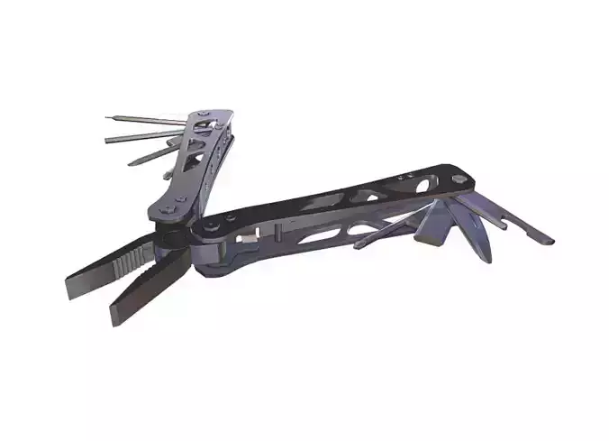 Multy Tool Low-poly 3D model