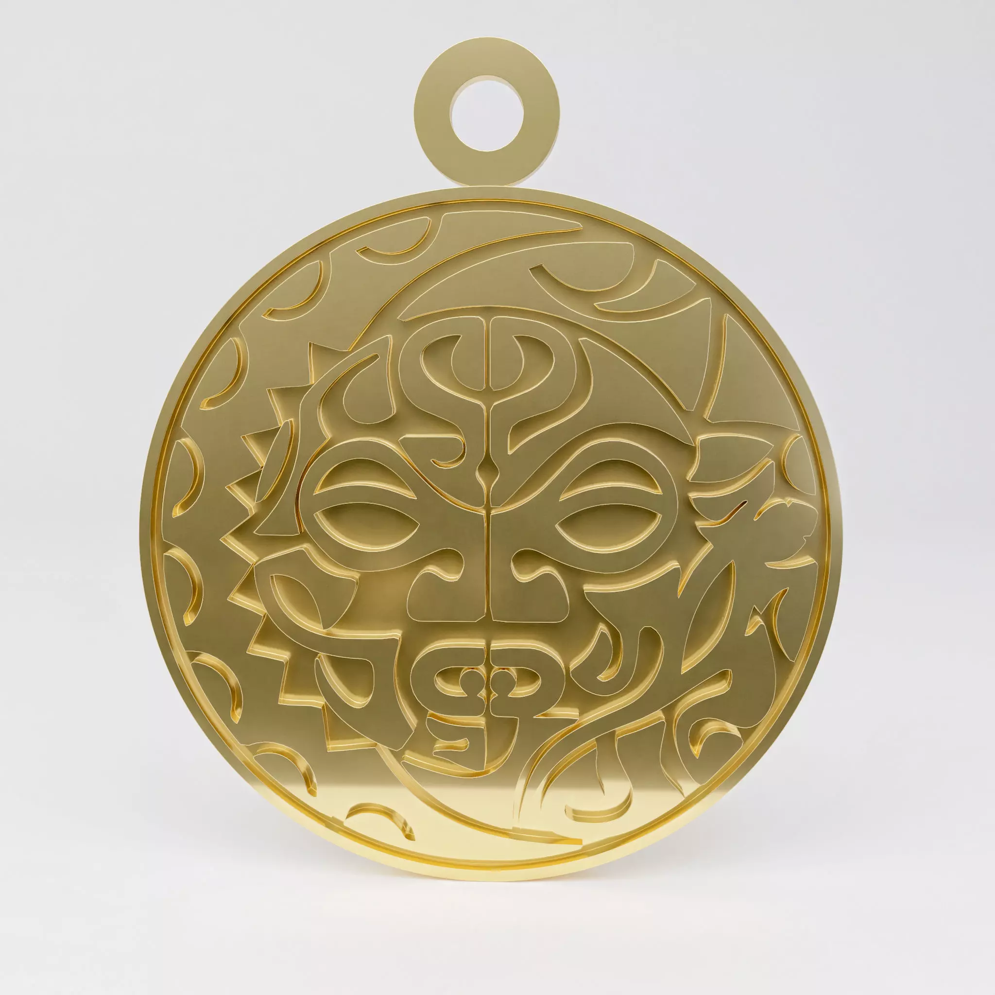 Maori pendant 1 3D print model