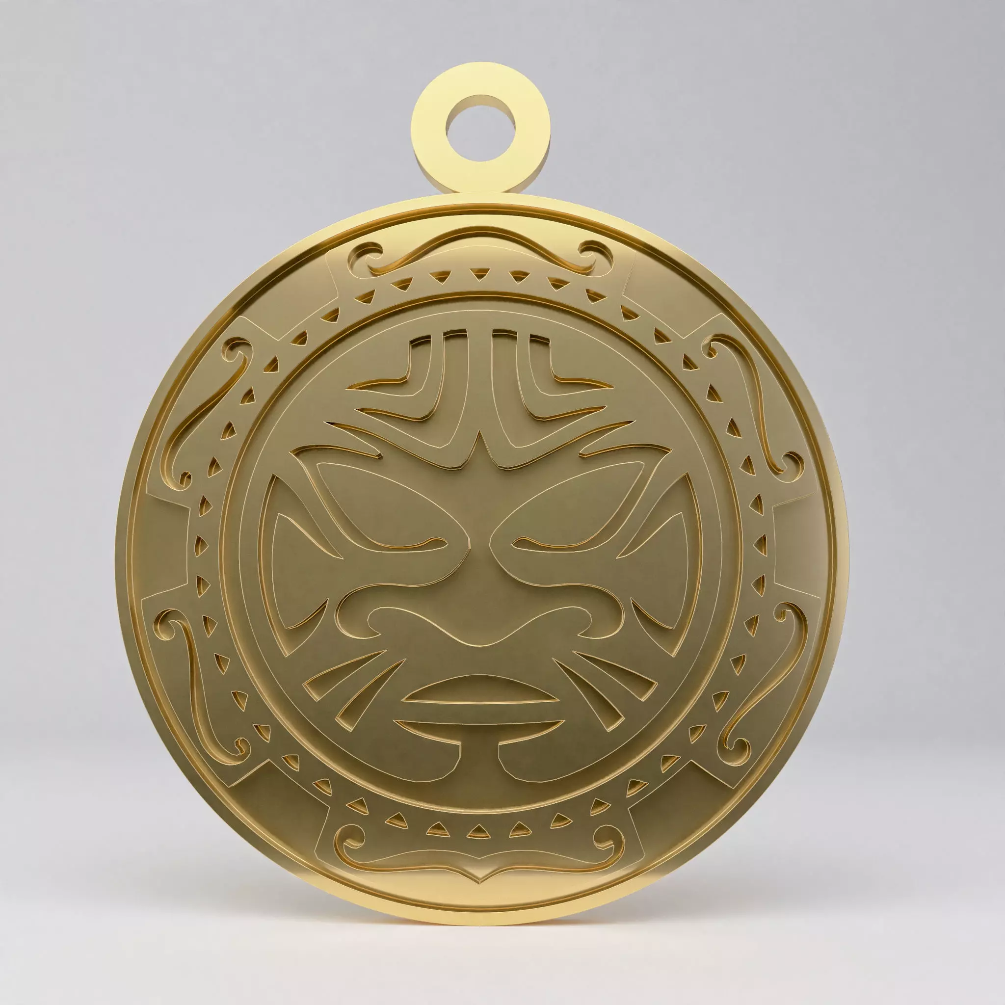 Maori pendant 2 3D print model