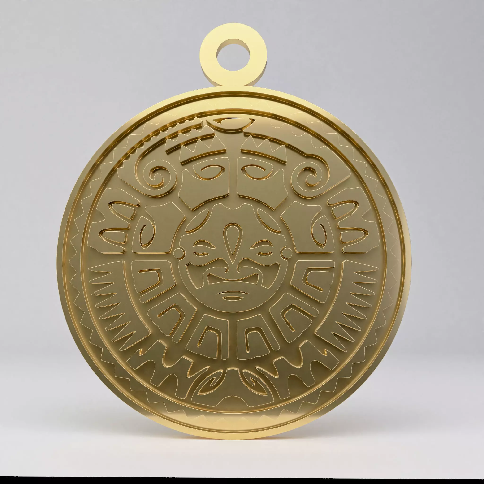 Maori pendant 3 3D print model