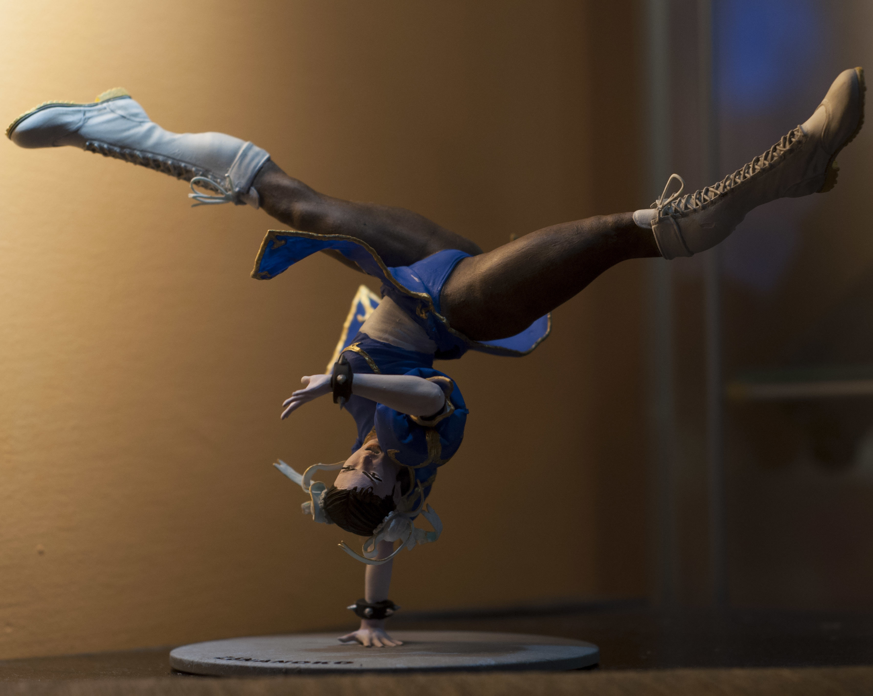 Chun-Li Spinning Bird Kick FanArt for 3D Print 3D print model_16