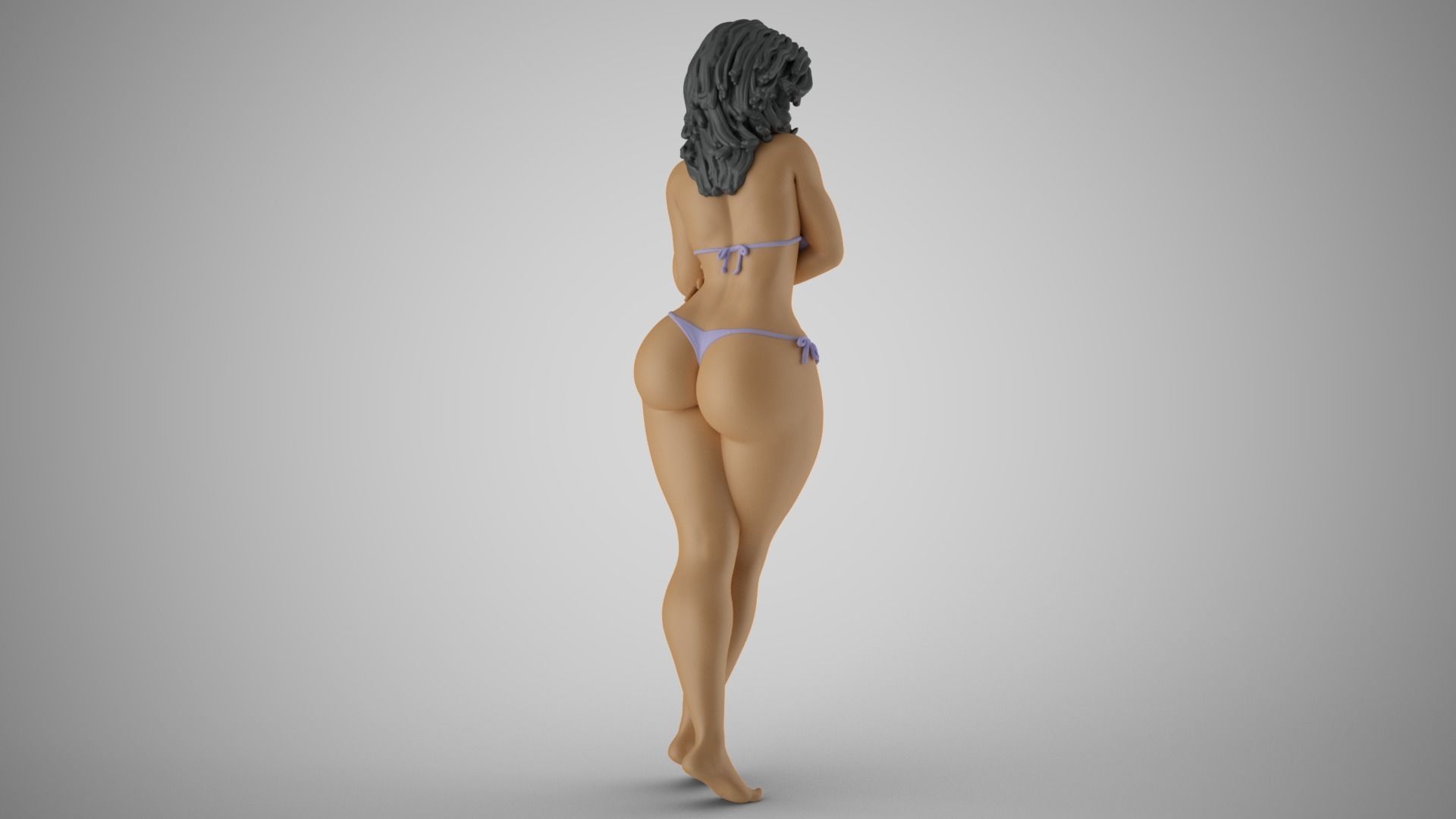 Tender Girl 8 3D print model_8