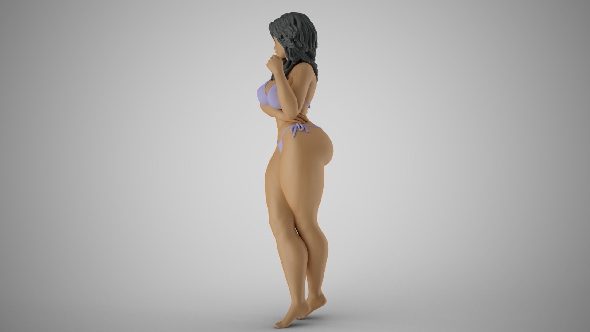 Tender Girl 8 3D print model_5