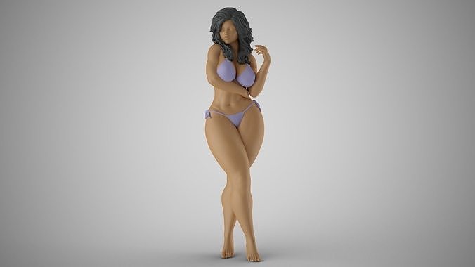 Tender Girl 8 3D print model