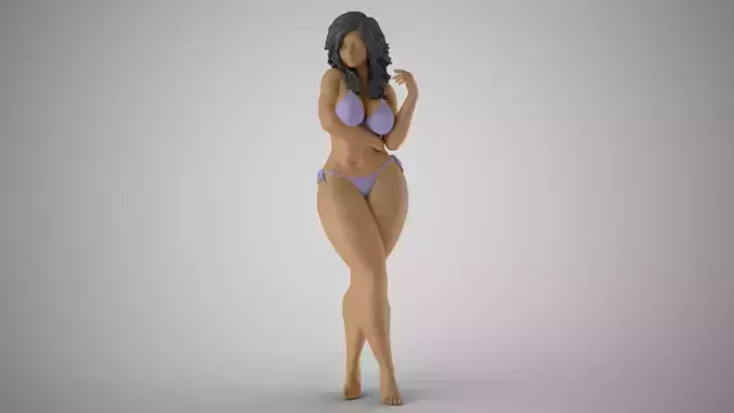 Tender Girl 8 3D print model
