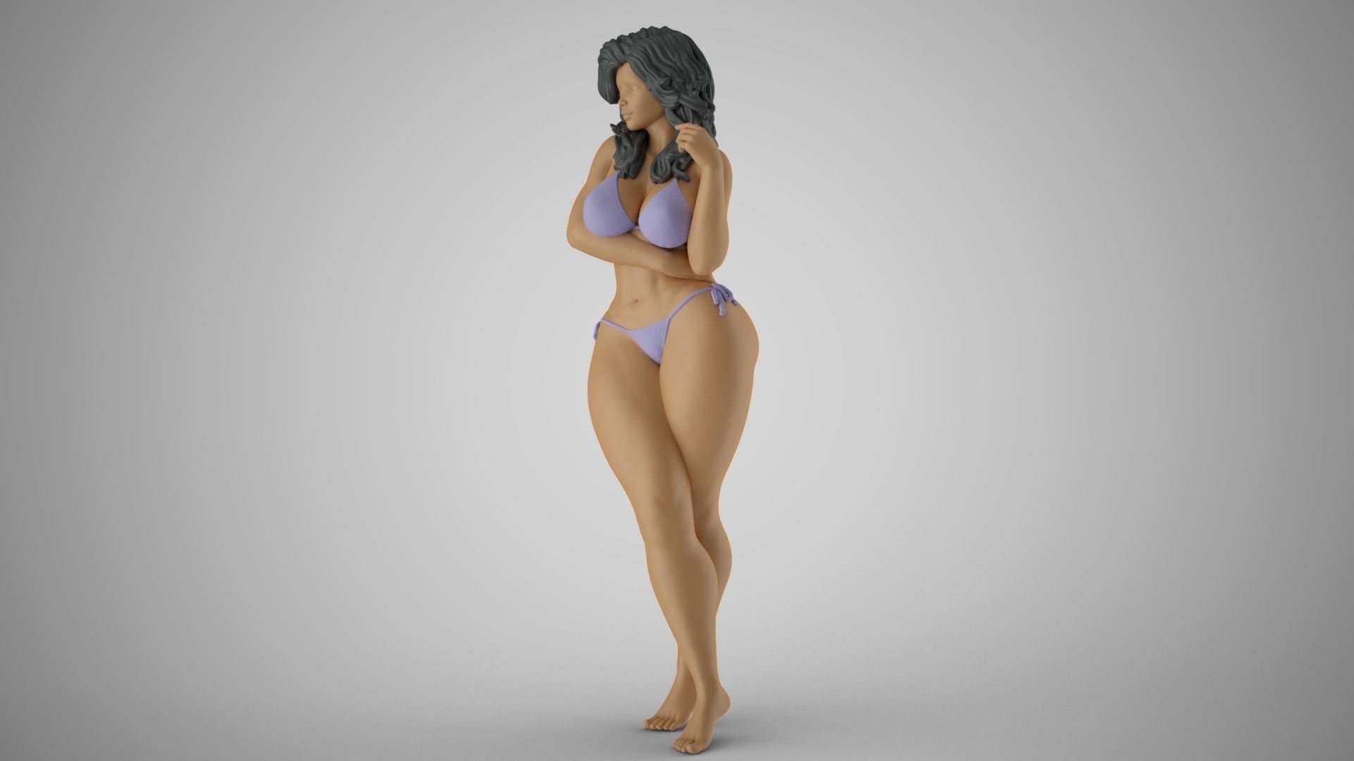 Tender Girl 8 3D print model_4